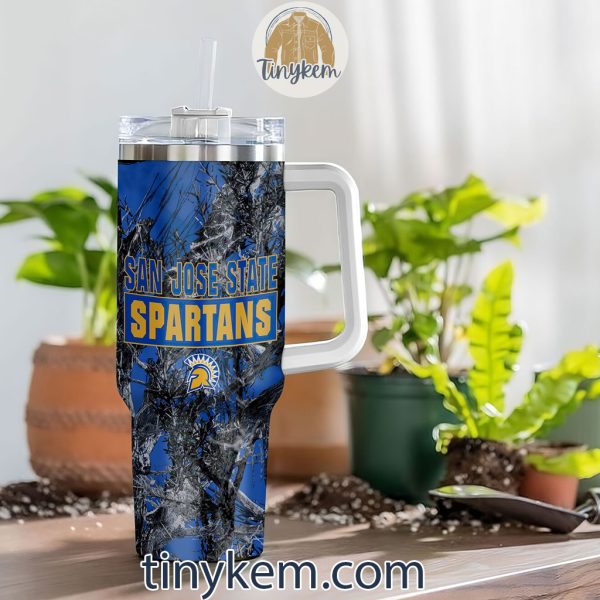 San Jose State Spartans Realtree Hunting 40oz Tumbler