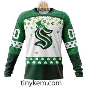 Seattle Kraken Hoodie Tshirt With Personalized Design For St Patrick Day2B4 IAhLC