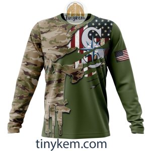 Seattle Mariners Skull Camo Customized Hoodie Tshirt Gift For Veteran Day2B4 hpVe9