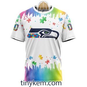 Seattle Seahawks Autism Tshirt Hoodie With Customized Design For Awareness Month2B6 1flBJ
