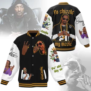 Snoop Dogg Baseball Jacket: Fo Shizzle My Nizzle