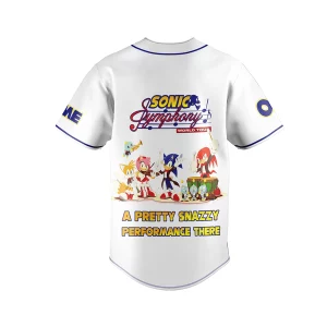 Sonic Cartoon Customized Baseball Jersey2B3 X3pe6