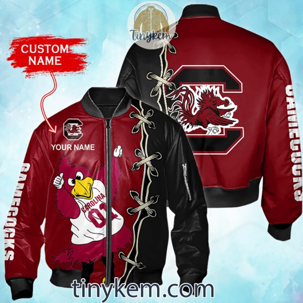 South Carolina Gamecocks Custom Name Bomber Jacket