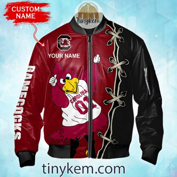 South Carolina Gamecocks Custom Name Bomber Jacket