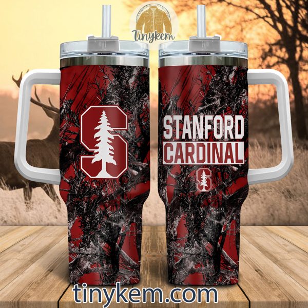 Stanford Cardinal Realtree Hunting 40oz Tumbler