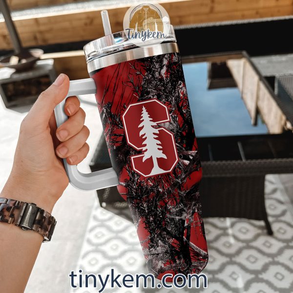 Stanford Cardinal Realtree Hunting 40oz Tumbler