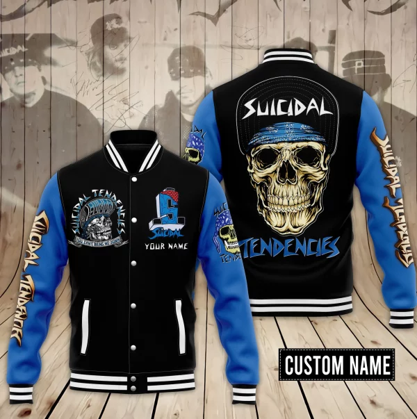 Suicidal Tendencies Customized Baseball Jacket