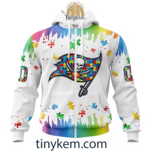 Tampa Bay Buccaneers Autism Tshirt Hoodie With Customized Design For Awareness Month2B2 DbjEx