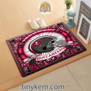 Tampa Bay Buccaneers Stained Glass Design Doormat2B2 XnHNc
