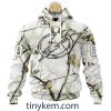 Toronto Maple Leafs Customized Hoodie, Tshirt With White Winter Hunting Camo Design