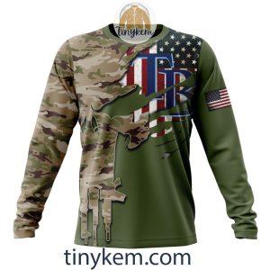 Tampa Bay Rays Skull Camo Customized Hoodie Tshirt Gift For Veteran Day2B4 B3ZcK