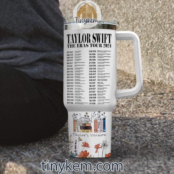 Taylor Swift 40 Oz Tumbler: The Eras Tour 2024