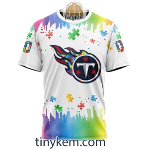 Tennessee Titans Autism Tshirt Hoodie With Customized Design For Awareness Month2B6 ThHE6