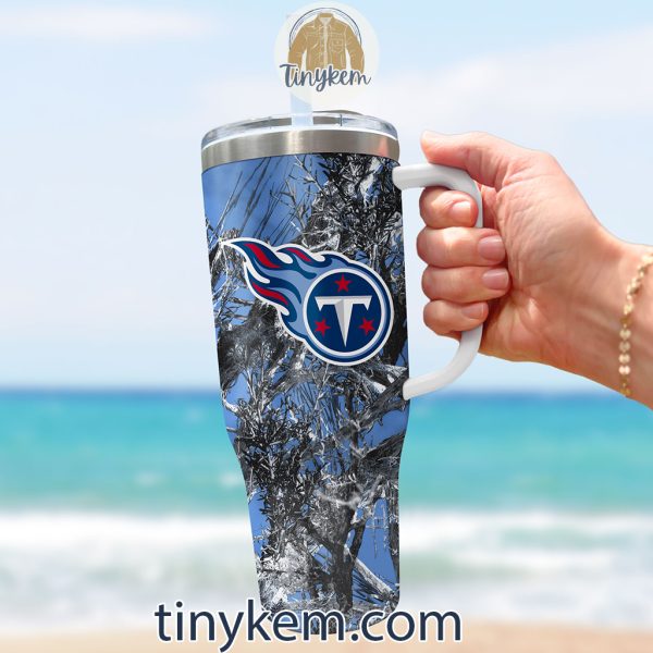 Tennessee Titans Realtree Hunting 40oz Tumbler