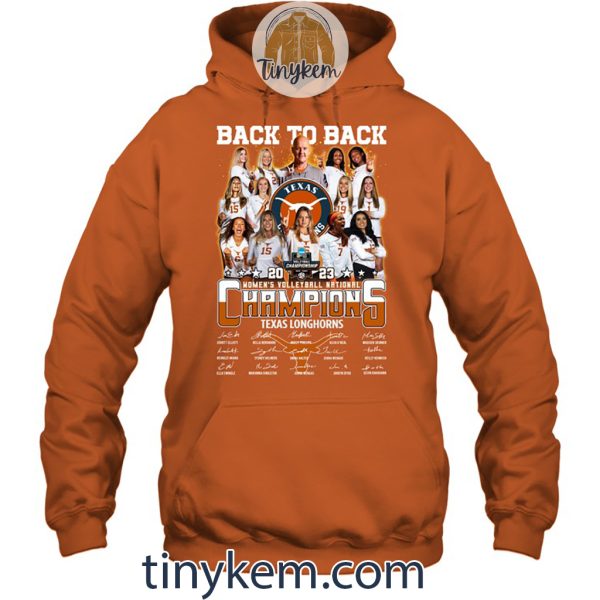 Texas Longhorns Women Volleyball Champions 2023 Tshirt