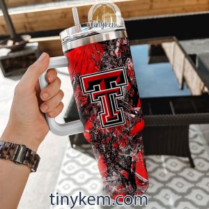 Texas Tech Red Raiders Realtree Hunting 40oz Tumbler