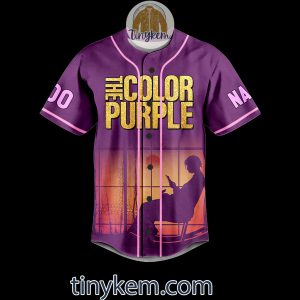 The Color Purple Customized Baseball Jersey Im Beautiful Im Here2B2 lpBSw