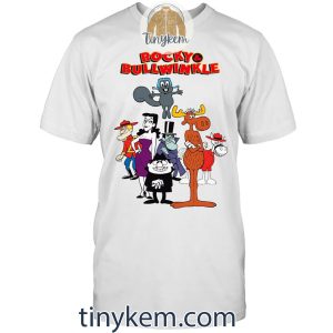 The Rocky and Bullwinkle Show Tshirt2B2 kjW7n