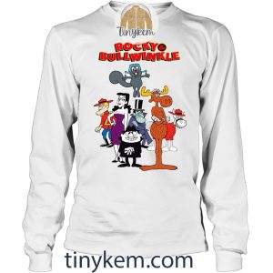 The Rocky and Bullwinkle Show Tshirt2B5 Sk93Y