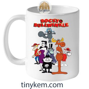 The Rocky and Bullwinkle Show Tshirt2B6 wn1Nx