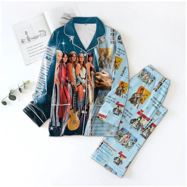 The Runaways Retro Pajamas Set