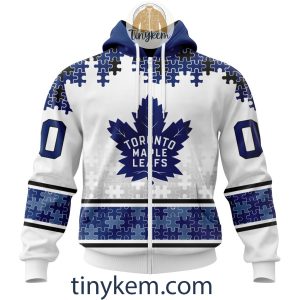 Toronto Maple Leafs Autism Awareness Customized Hoodie Tshirt Sweatshirt2B2 diOFK