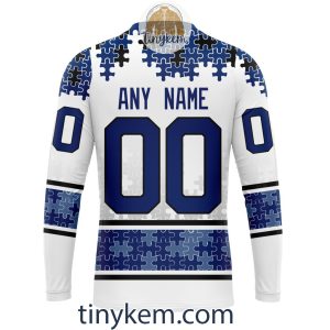 Toronto Maple Leafs Autism Awareness Customized Hoodie Tshirt Sweatshirt2B5 X9en7