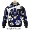 Toronto Maple Leafs Customized Hoodie, Tshirt With Gratefull Dead Skull Design