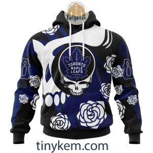 Toronto Maple Leafs Customized Hoodie, Tshirt With White Winter Hunting Camo Design