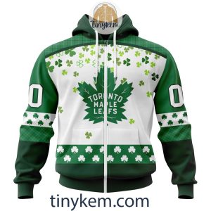 Toronto Maple Leafs Hoodie Tshirt With Personalized Design For St Patrick Day2B2 2Utqd