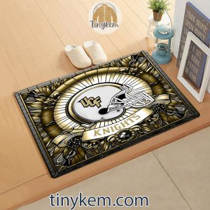 UCF Knights Stained Glass Design Doormat2B2 ncLpd