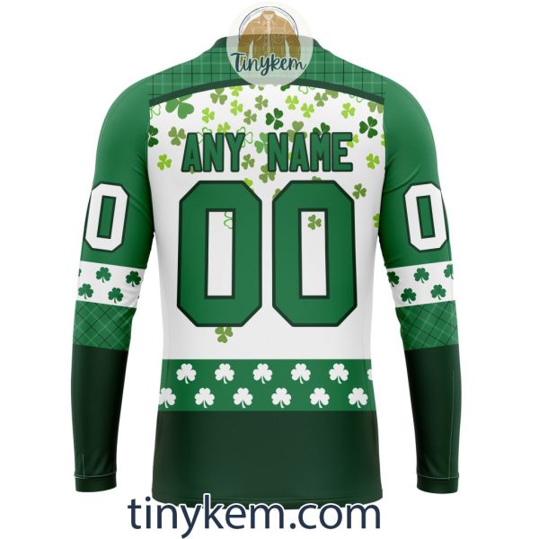 Vancouver Canucks Hoodie, Tshirt With Personalized Design For St. Patrick Day