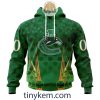 Vegas Golden Knights Shamrocks Customized Hoodie, Tshirt: Gift for St Patrick’s Day