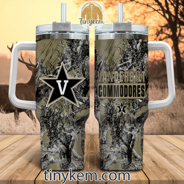 Vanderbilt Commodores Realtree Hunting 40oz Tumbler