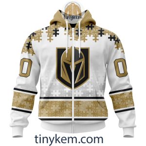 Vegas Golden Knights Autism Awareness Customized Hoodie Tshirt Sweatshirt2B2 vhSaC