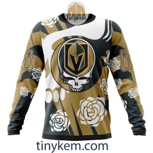 Vegas Golden Knights Customized Hoodie Tshirt With Gratefull Dead Skull Design2B4 0AdOb