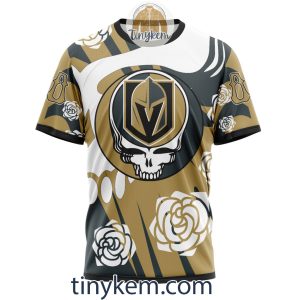 Vegas Golden Knights Customized Hoodie Tshirt With Gratefull Dead Skull Design2B6 uGi7e