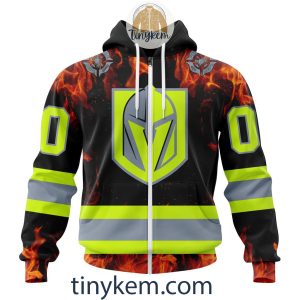 Vegas Golden Knights Firefighters Customized Hoodie Tshirt Sweatshirt2B2 7D4bl