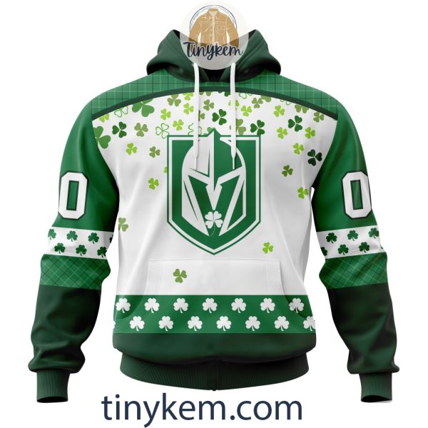 Vegas Golden Knights Hoodie, Tshirt With Personalized Design For St. Patrick Day