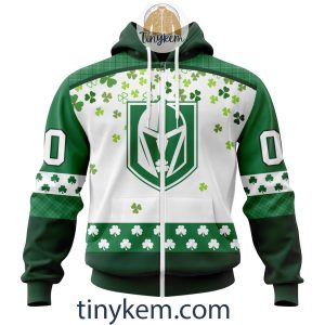 Vegas Golden Knights Hoodie, Tshirt With Personalized Design For St. Patrick Day