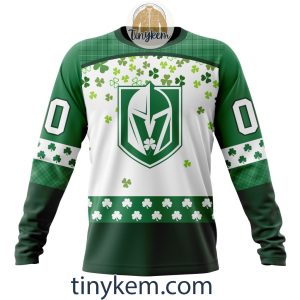 Vegas Golden Knights Hoodie Tshirt With Personalized Design For St Patrick Day2B4 pX9JR