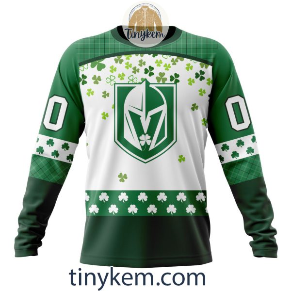 Vegas Golden Knights Hoodie, Tshirt With Personalized Design For St. Patrick Day