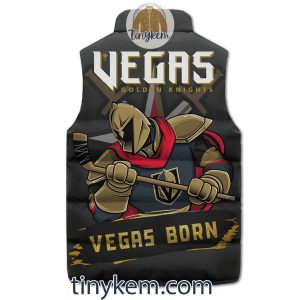 Vegas Golden Knights Puffer Sleeveless Jacket All Together Now2B3 y5r0D