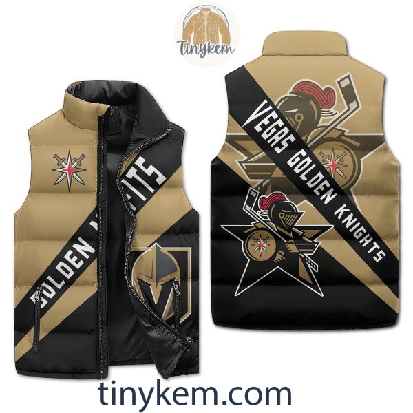 Vegas Golden Knights Puffer Sleeveless Jacket: All Together Now