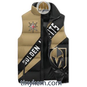 Vegas Golden Knights Puffer Sleeveless Jacket All Together Now2B6 jvhSx