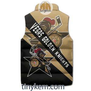 Vegas Golden Knights Puffer Sleeveless Jacket All Together Now2B8 6XWKd