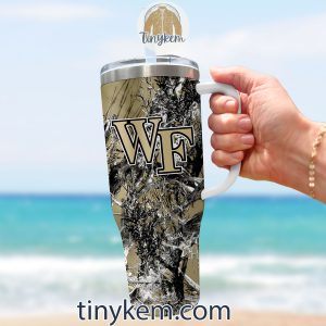 Wake Forest Demon Deacons Realtree Hunting 40oz Tumbler2B3 y4bsV