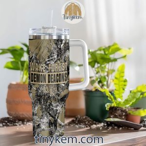 Wake Forest Demon Deacons Realtree Hunting 40oz Tumbler2B4 AbDDg