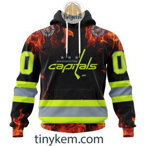 Washington Capitals Firefighters Customized Hoodie, Tshirt, Sweatshirt