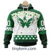 Winnipeg Jets Hoodie, Tshirt With Personalized Design For St. Patrick Day